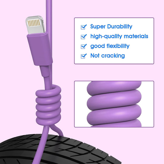  iPhone Charger, 6Pack(3/3/6/6/6/10 FT)