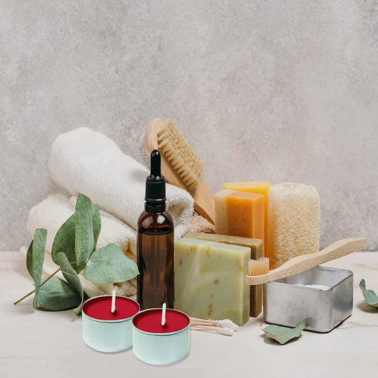 30 Apple Cinnamon Scented Tealight Candles