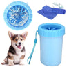 2-in-1 Silicone Dog Paw Washer and Towel Set