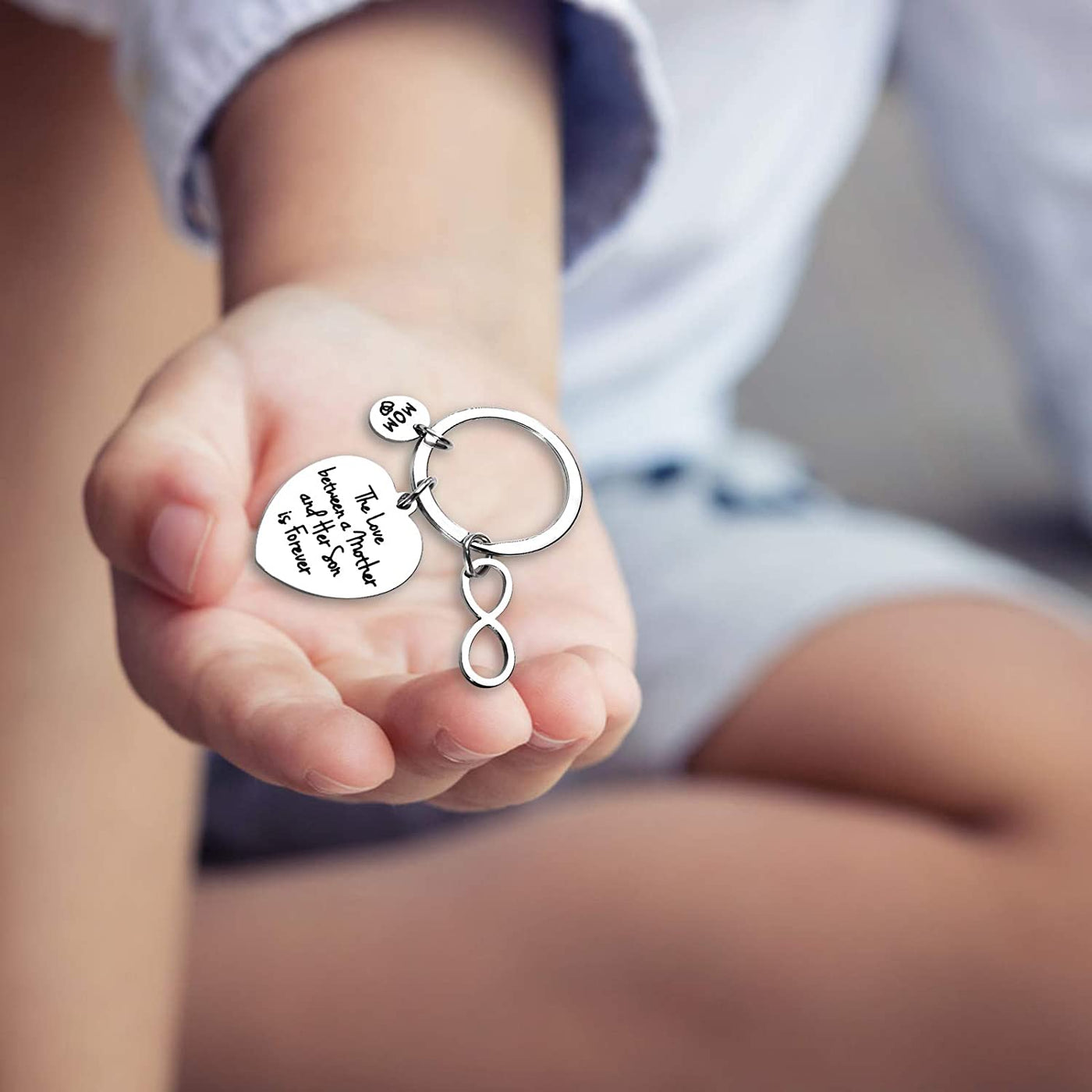 The love Between Mother and Son is Forever Key Chain 