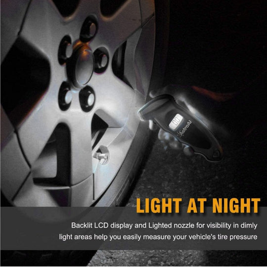 Tire Pressure Gauge 150 PSI for Cars, Digital Tester, LCD Display