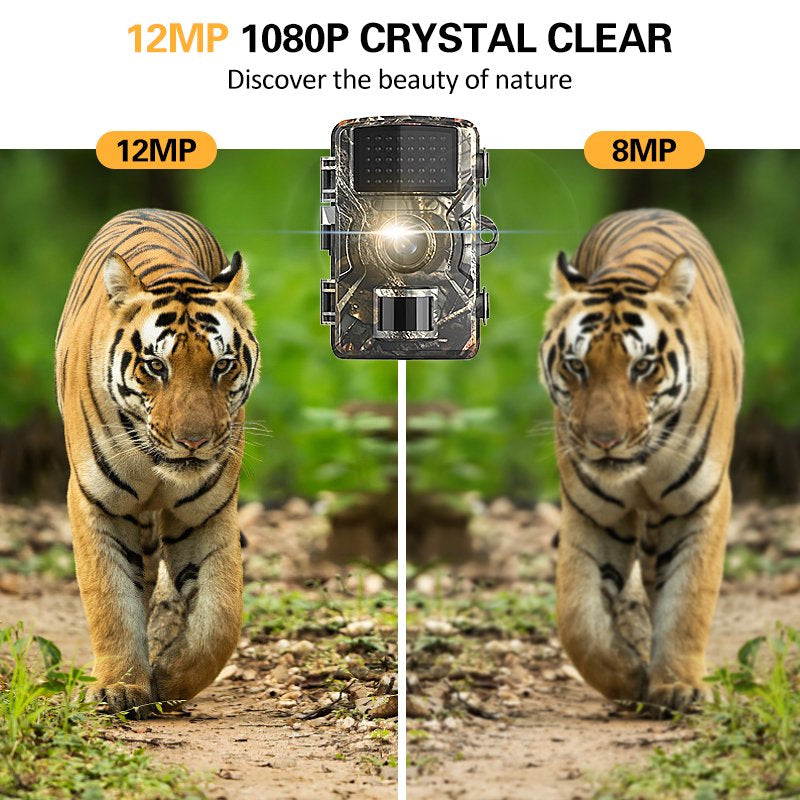 16MP Infrared Night Vision 1080P Wildlife Camera Outdoor - Hunting & Scouting Camera