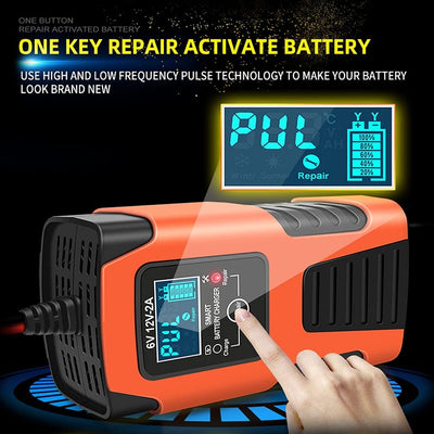 6V/12V 2Amp Car Motorcycle Battery Chargers/Smart Battery Maintainer/Trickle Charger