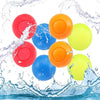 Silicone Water Balloon, Reusable Water Balloons, Water Balls for Kids Aldult, Water Bomb Splash Balls for Swimming Pool, Water Fight Game, Outdoor Summer Party (8pcs)