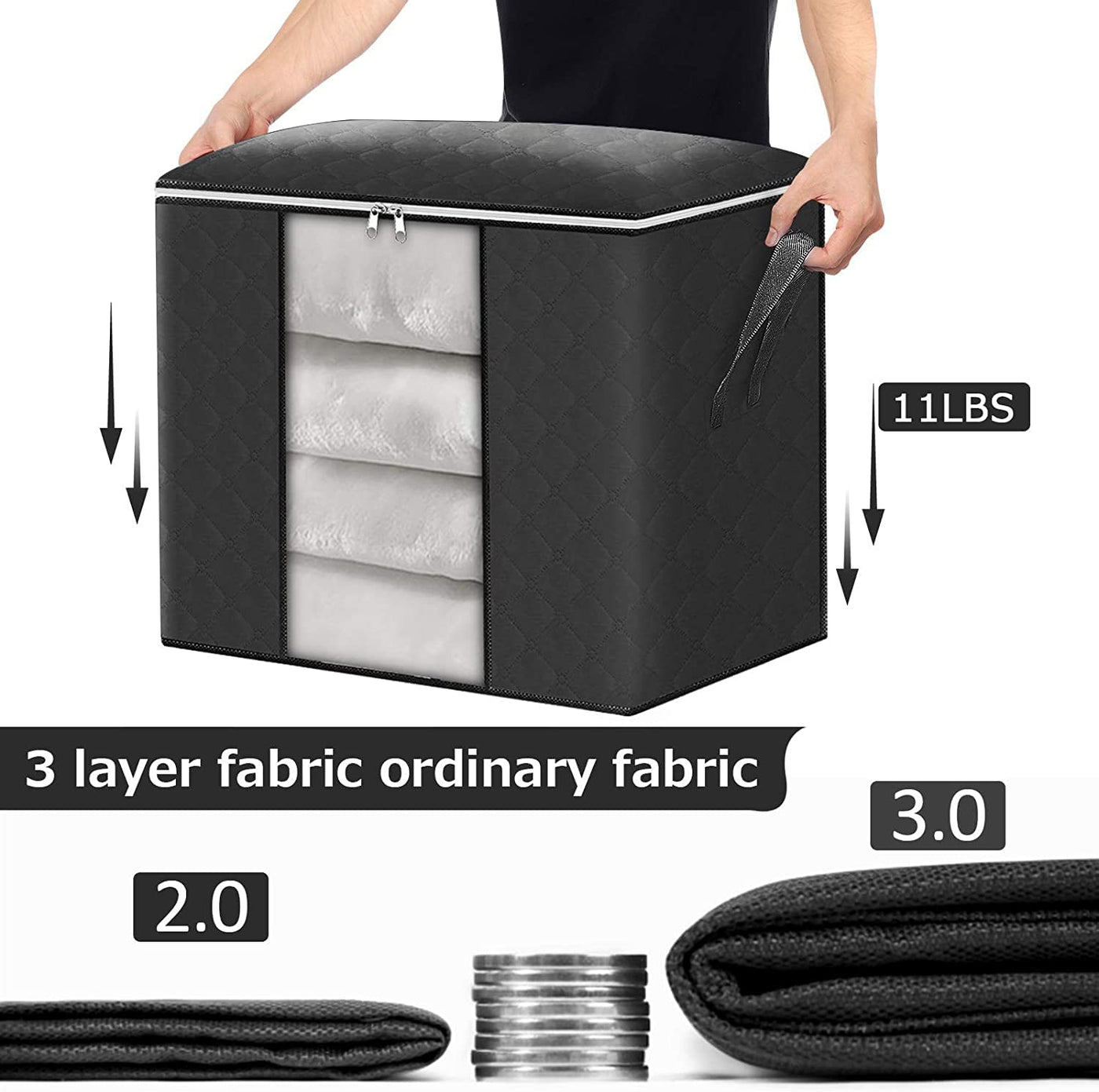 4 Pack Clothes Storage