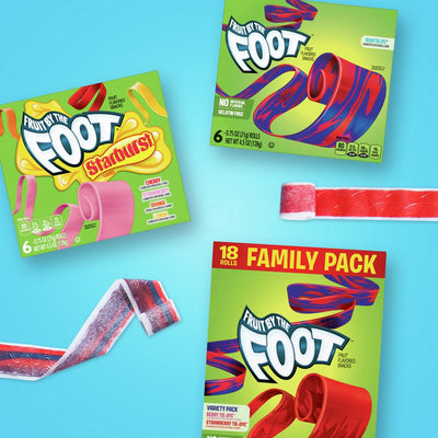 Fruit by the Foot, Fruit Snacks, Berry and Strawberry, 13.5 Oz