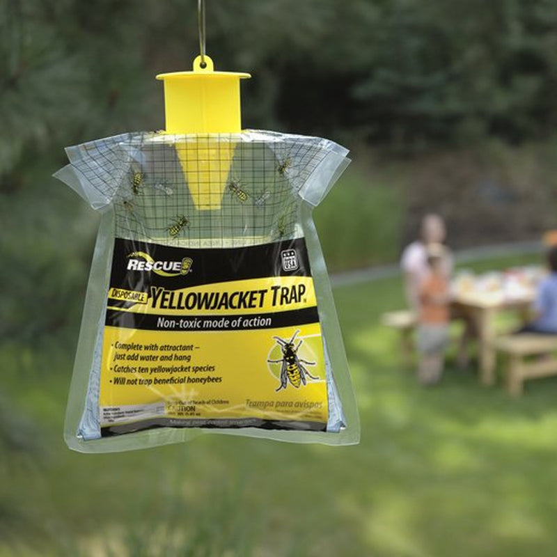 RESCUE! Eastern Yellowjacket Disposable Outdoor Trap, 1 Pack