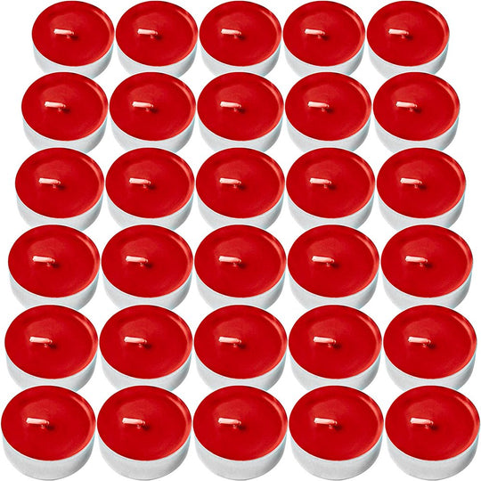 30 Apple Cinnamon Scented Tealight Candles