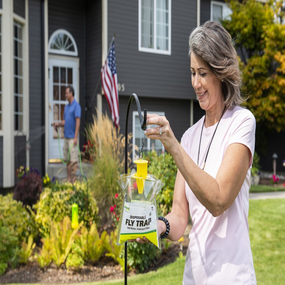 Rescue! Outdoor Disposable Hanging Fly Trap, 1 Trap