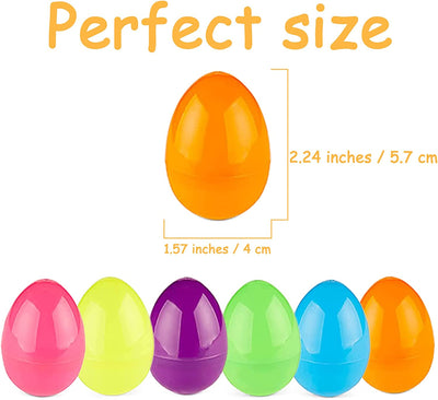 Fillable Easter Eggs 48 Pack 