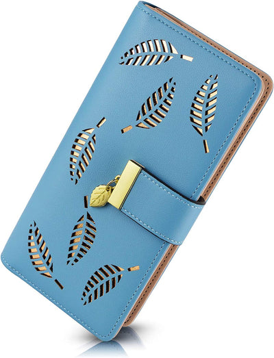 Women's Long Leather Card Holder