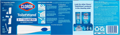 Disposable Toilet Cleaning System and 6 Refill Heads