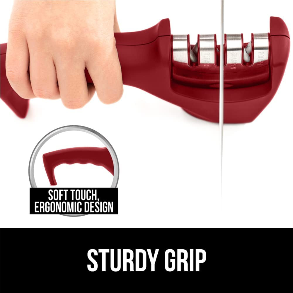 Gorilla Grip Easy to Use Knife Sharpener