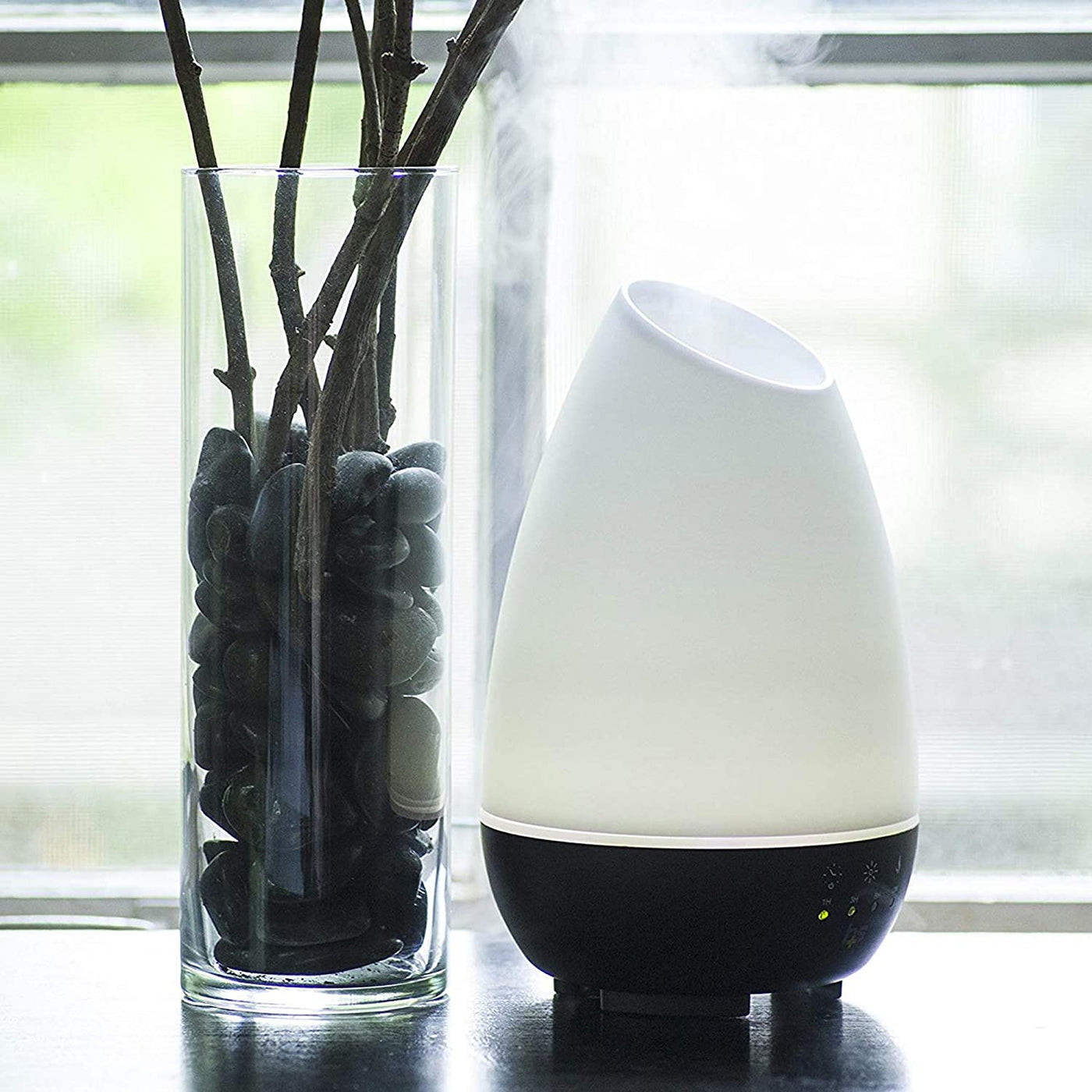 Essential Oil Diffuser, Cool Mist Humidifier and Aromatherapy Diffuser & Changing LED Light Colors