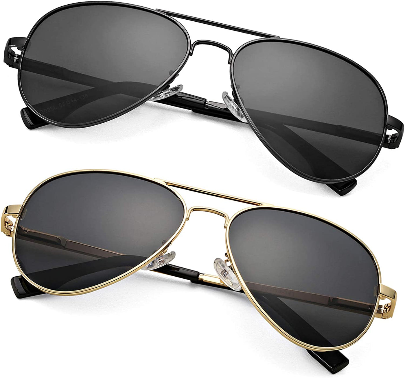  Polarized Aviator Sunglasses for Men Women