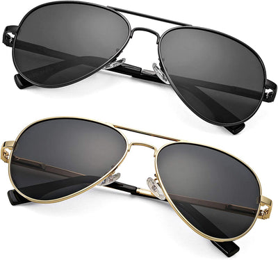  Polarized Aviator Sunglasses for Men Women