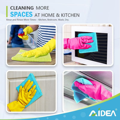  Microfiber Cleaning Cloths-8PK