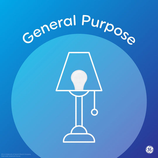 4Pk GE Soft White LED Light Bulbs, 60 Watt Eqv, A19 General Purpose