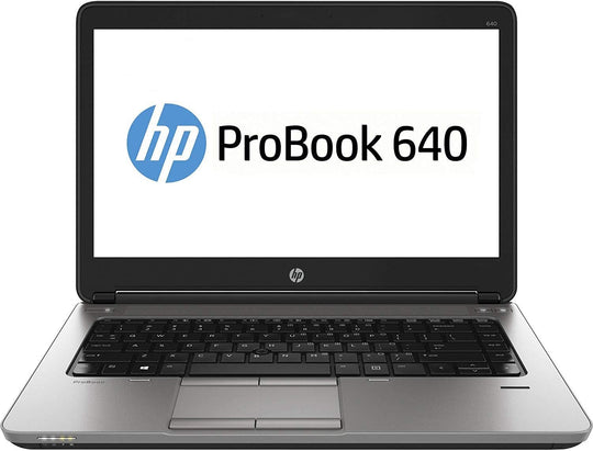 14" HP ProBook 640 G1 Laptop - Intel Core i5, 8GB RAM, 128GB SSD, Win10 Home (Renewed)