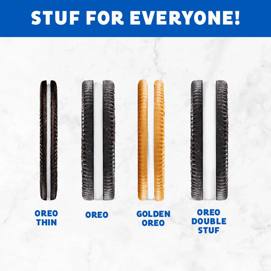 56 Snack Packs - OREO Cookies Variety Pack, OREO Original, OREO Golden, OREO Double Stuf & OREO Thins