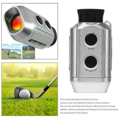 7X Digital Golf Range Finder - Portable Golfscope Scope Rangefinder - Lightweight Hunting Distance Range Finder