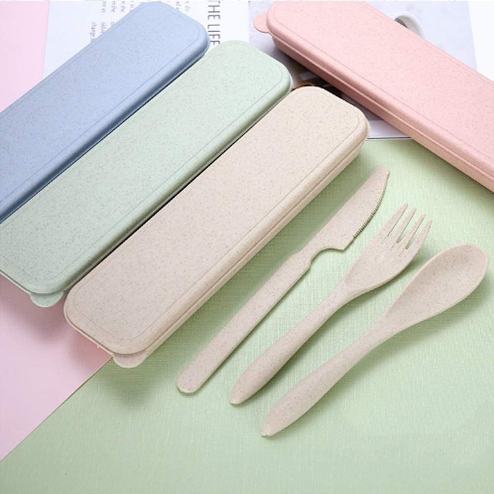 4 Sets Portable Cutlery 