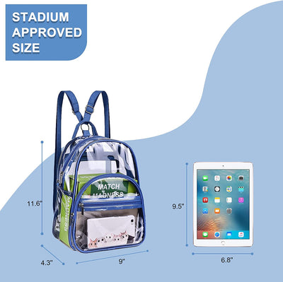 Small Clear Backpack Stadium Approved