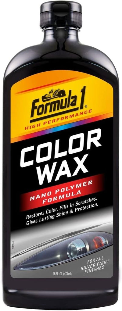 Formula 1 White Color Car Wax to Erase Car Scratches & Swirls