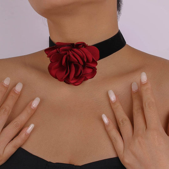 Rose Choker  for Women 