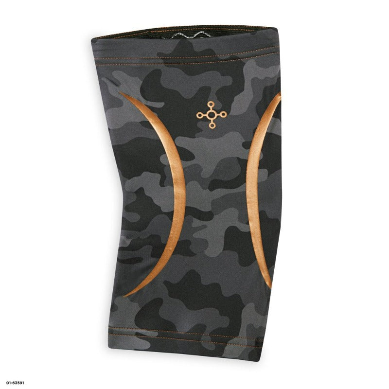 Tommie Copper Sport Compression Knee Sleeve, Grey Camo, Small/Medium