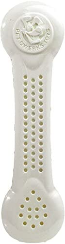 Pet Qwerks Flavorit Flavor Infused Nylon Chew Toy - Fillable Cells for Spreads, Durable Tough Toys for Aggressive Chewers | Made in USA with FDA Compliant Nylon