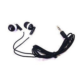 Earbuds Headphones 100 Pack For Iphone, Android, MP3 Player - Black