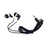 Earbuds Headphones 100 Pack For Iphone, Android, MP3 Player - Black