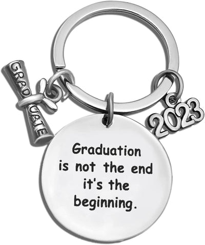 Graduation Keychain, Inspirational Graduation Gifts for Him Her Best Friends Class of Seniors Students