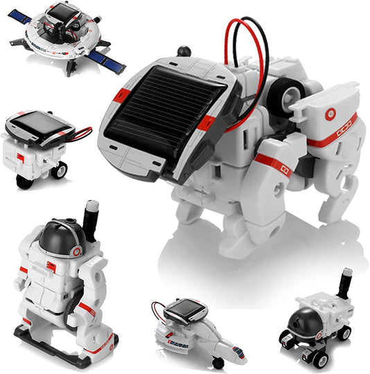 Solar Robot STEM Learning Kits Educational Space Moon Exploration