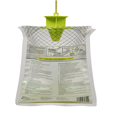 RESCUE! Big Bag Outdoor Disposable Fly Trap, 1 Trap