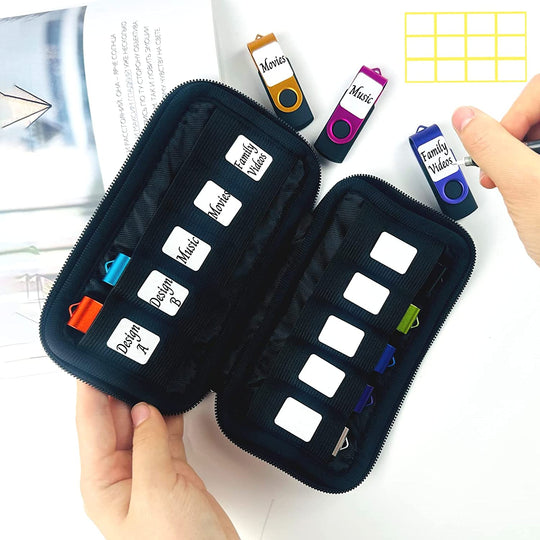 Flash Drive Case  for USB Flash Drive Electronic Accessories Organizer for USB Flash Drive, USB Case, Thumb Drive Caes, Jump Drive Case, USB Organizer