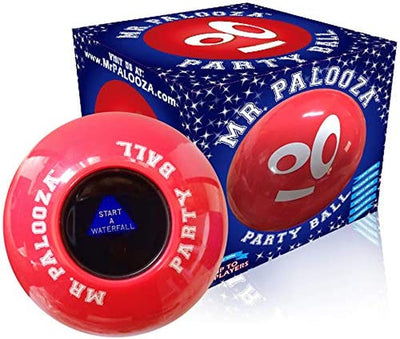 DRINK-A-PALOOZA PARTY BALL: Fun Drinking Games for Adults & Party Game Nights, Bachelor / Bachelorette Parties, Tailgating & Camping Games