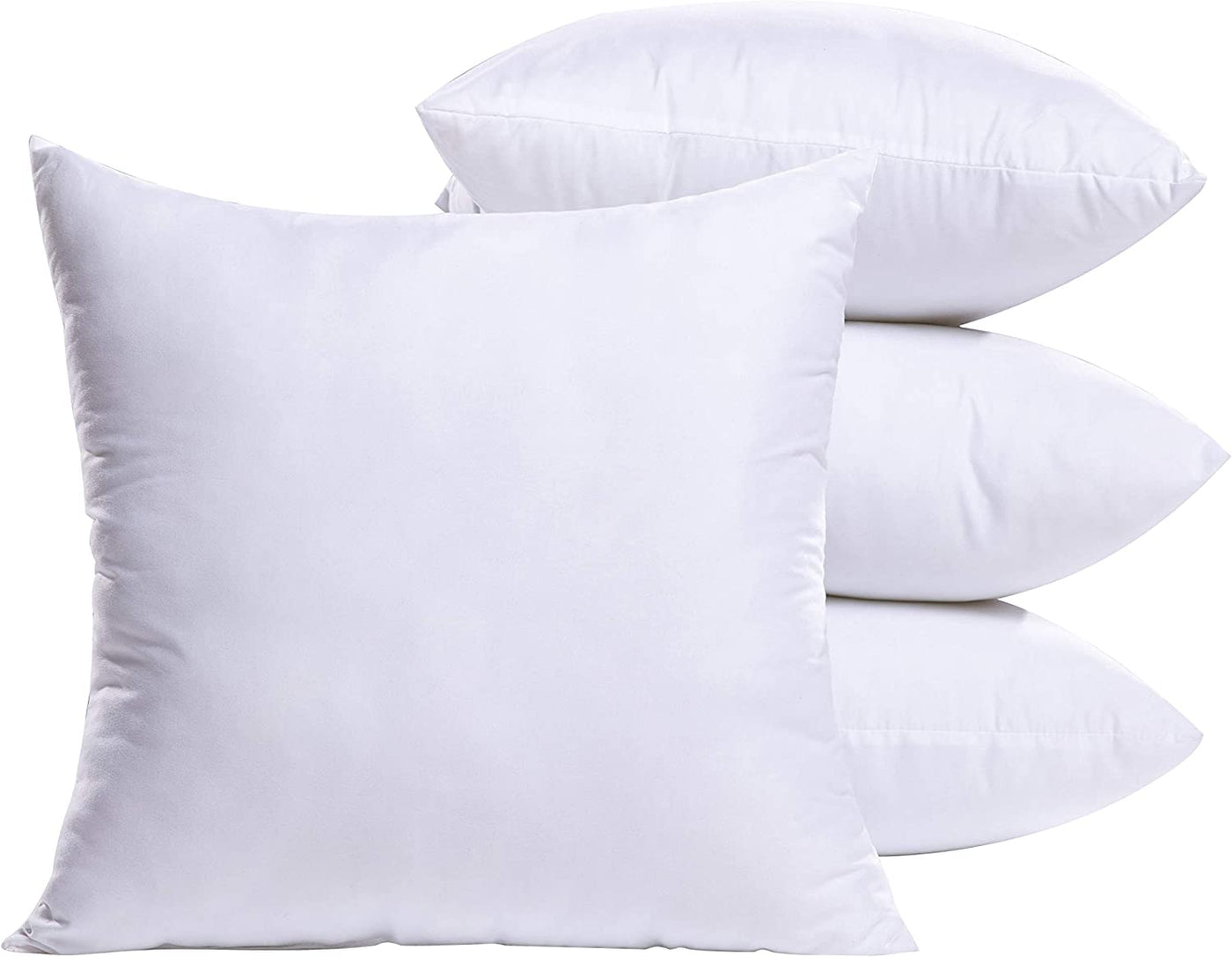 Pack of 4 Hypoallergenic Premium Pillow Inserts