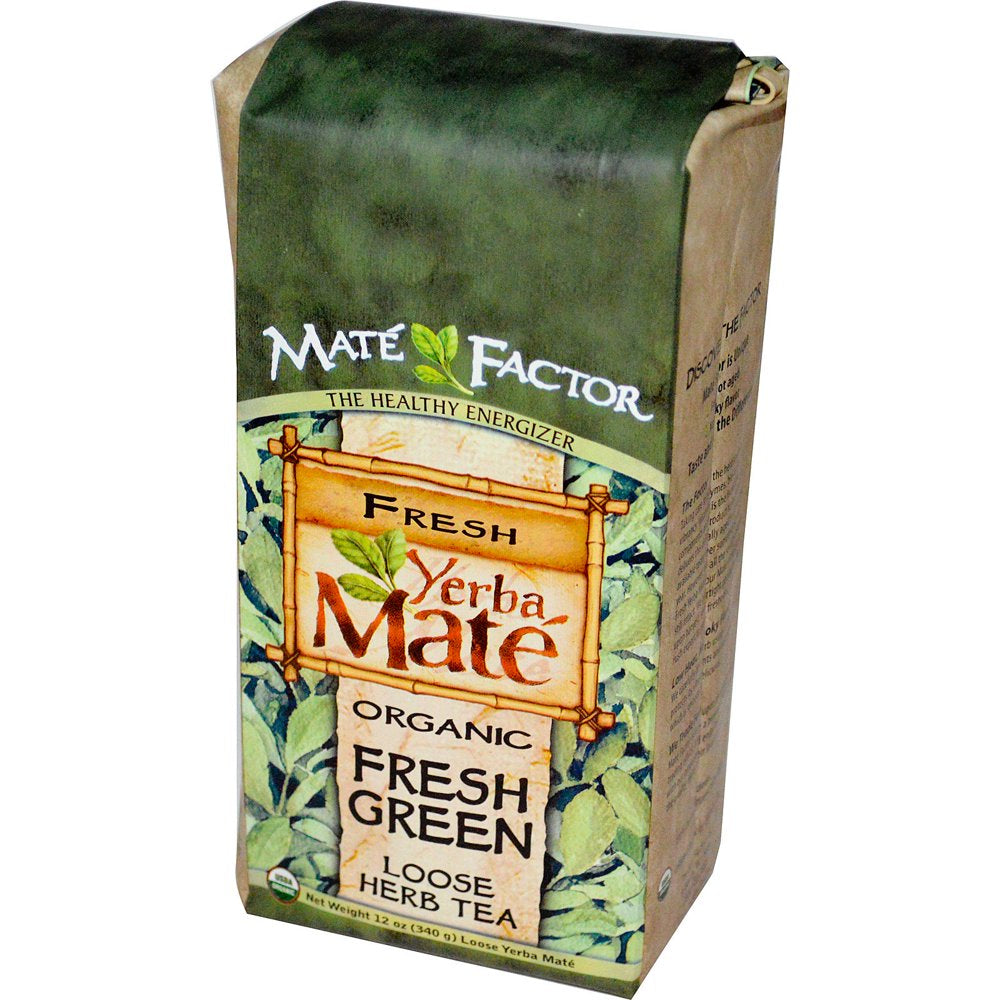 Mate Factor Yerba Mate Herb Tea, 12oz
