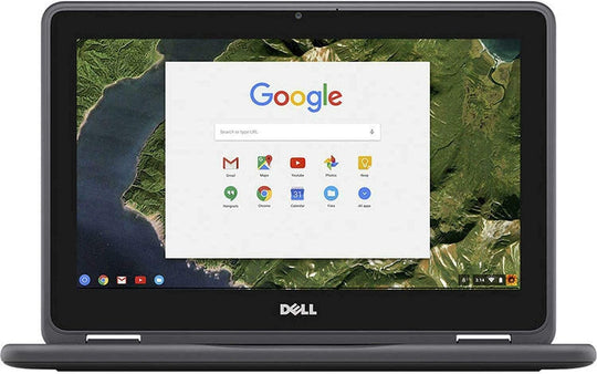 11.6"  Dell Chromebook 3189 Laptop HD (1366 x 768) Intel Celeron N3060, 4GB RAM, 32GB eMMC SSD, Chrome OS (Renewed)