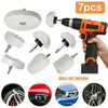 7Pcs Car Polishing Buffing Pads, Aluminum Alloy, Stainless Steel, Mop, or  Wheel Drill Kit