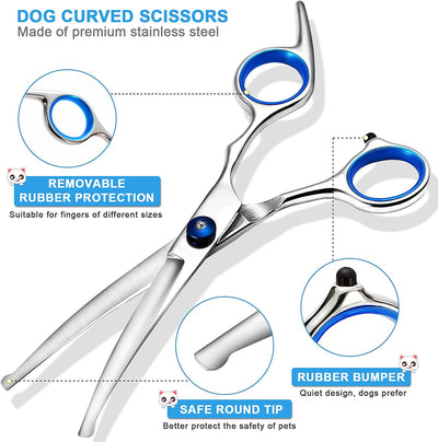 Dog Grooming Scissors Kit 