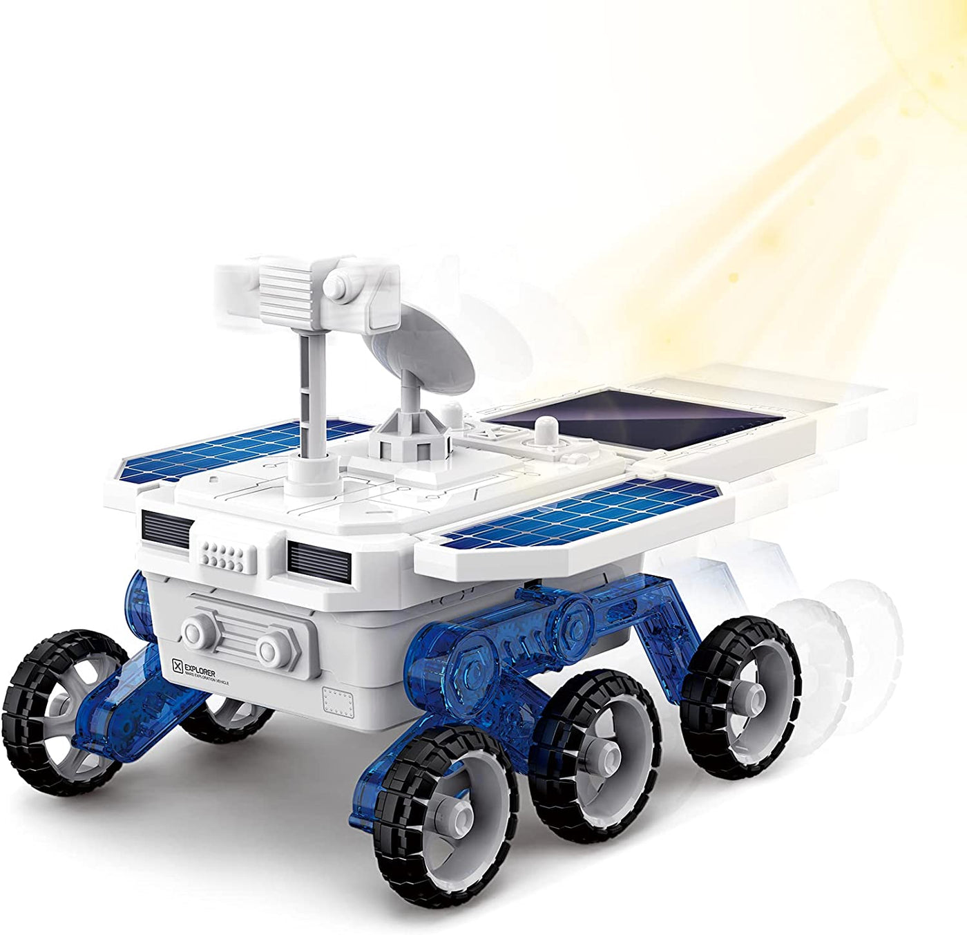 Educational Solar Power Car Science Assembly Vehicle Kit for Kids, DIY STEM