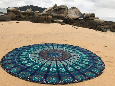 Round Beach Tapestry