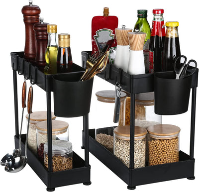 2 Pack Under Sink Organizer