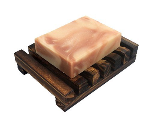Hawaiian Style Handmade Natural Wood Soap Dish