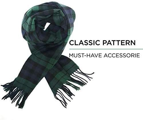 Calvia Cashmere Feel Scarf - Super Soft & Warm for Winter - Elegant Looks for Women & Men