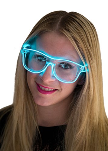 Neon Nightlife Clear Lens Light Up Glasses