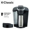 Keurig K55/K-Classic Coffee Maker, K-Cup Pod, Single Serve, Programmable, Black